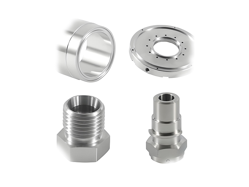 Engineer analyzing technical drawings for CNC machining process design